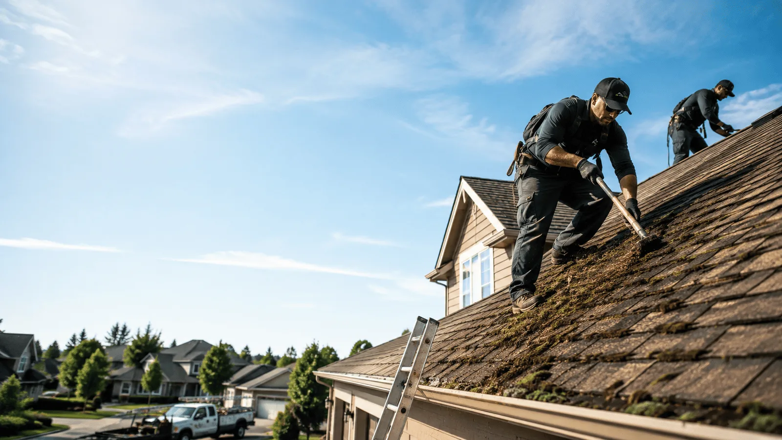 Roof Moss Removal in Lankin, ND near me